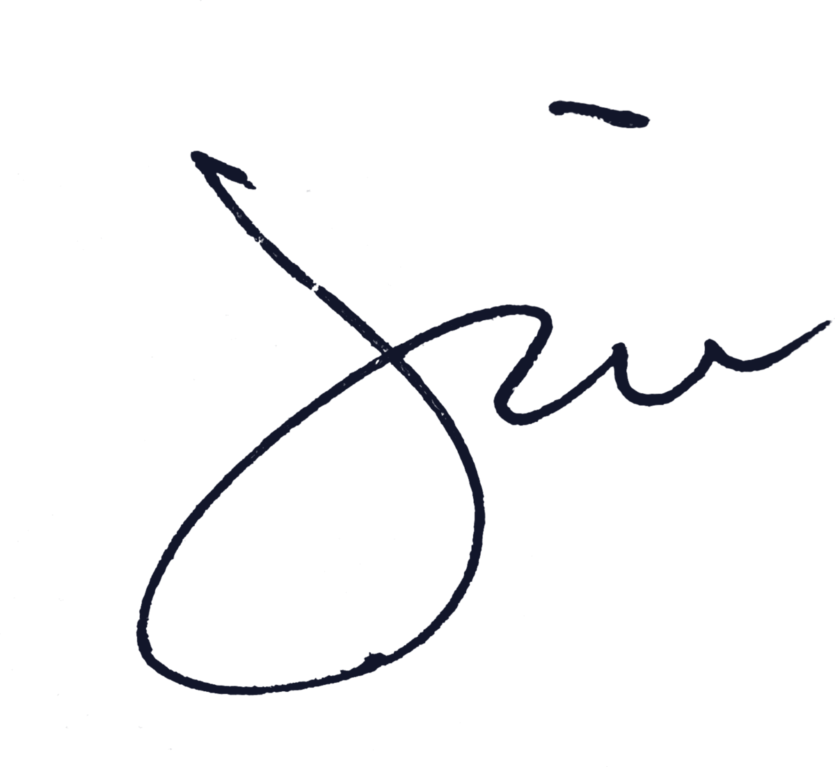 Signature of Levi Duhon, founder of D&D Creative Co.